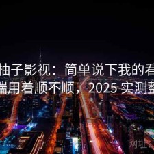 聊聊柚子影视：简单说下我的看法电脑端用着顺不顺，2025 实测整理