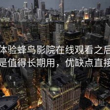 实际体验蜂鸟影院在线观看之后：是不是值得长期用，优缺点直接说