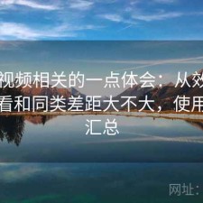 红桃视频相关的一点体会：从效率角度来看和同类差距大不大，使用建议汇总