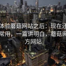 实际体验蘑菇网站之后：现在还能不能正常用，一篇讲明白，蘑菇网络官方网站