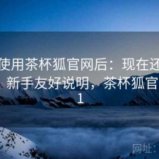 实际使用茶杯狐官网后：现在还能不能用，新手友好说明，茶杯狐官网2021