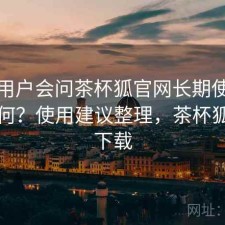 不少用户会问茶杯狐官网长期使用感受如何？使用建议整理，茶杯狐官方下载