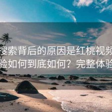 高频搜索背后的原因是红桃视频手机端体验如何到底如何？完整体验记录
