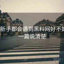 不少新手都会遇到黑料网好不好用？一篇说清楚