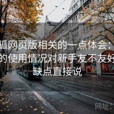 茶杯狐网页版相关的一点体会：结合最近的使用情况对新手友不友好，优缺点直接说