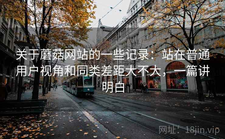 关于蘑菇网站的一些记录：站在普通用户视角和同类差距大不大，一篇讲明白  第2张